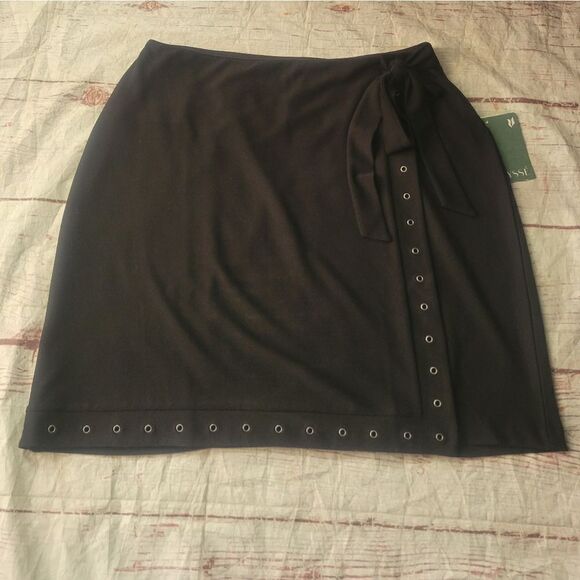 Lysse Jory Faux Wrap Skirt Size 1X NWT - Picture 3 of 7